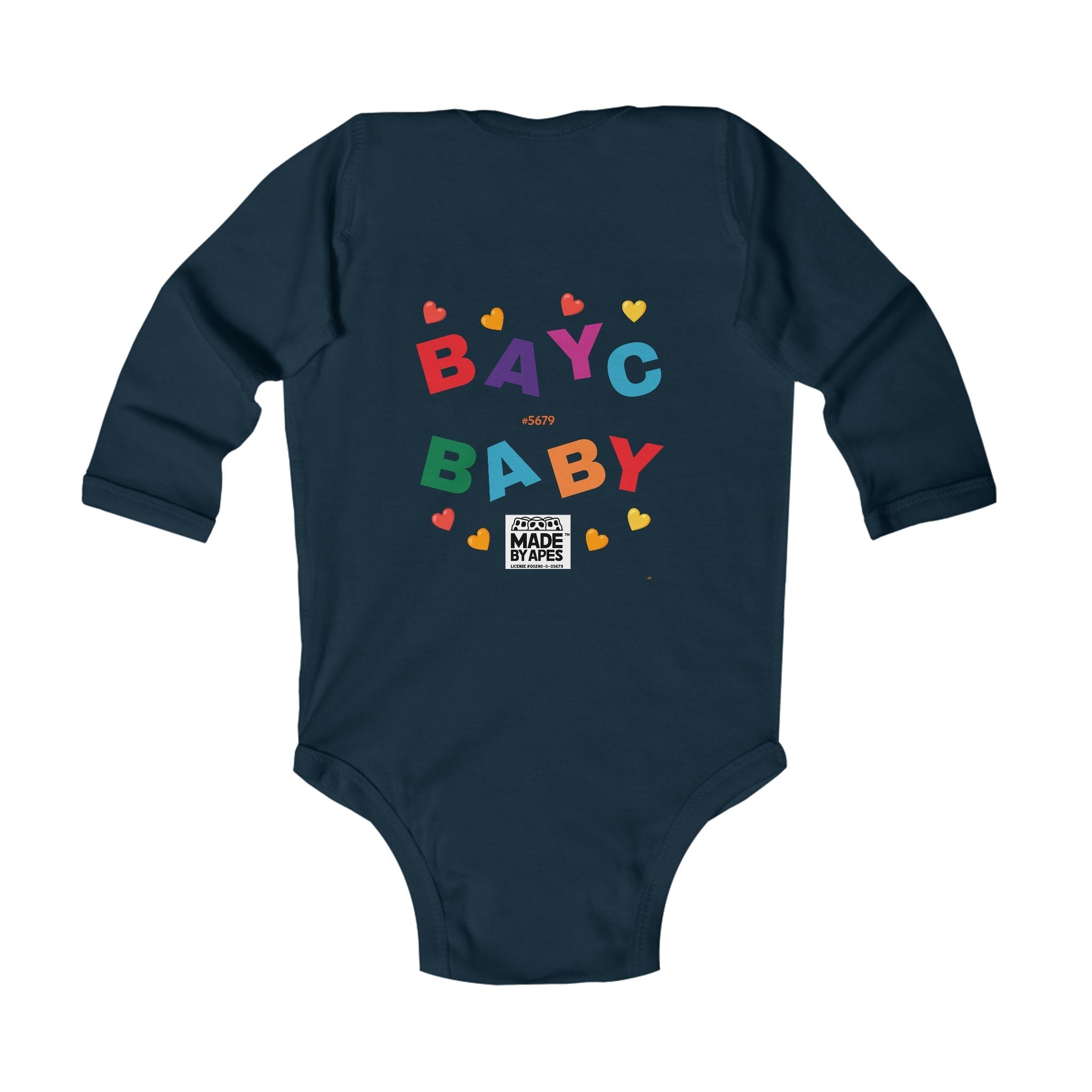 Infant Bodysuit - "Drape Family"on a Picnic Collection