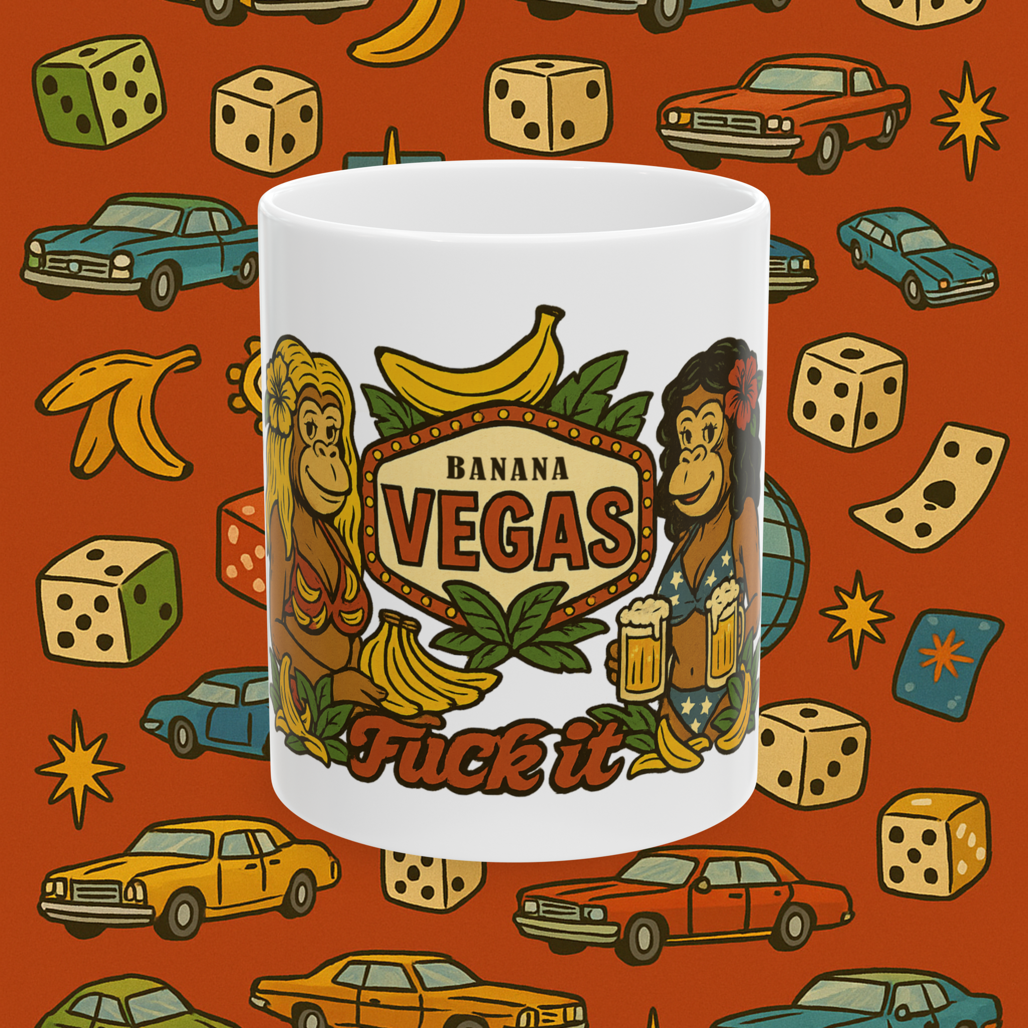 ๐ Banana Vegas Mug (11oz, 15oz)