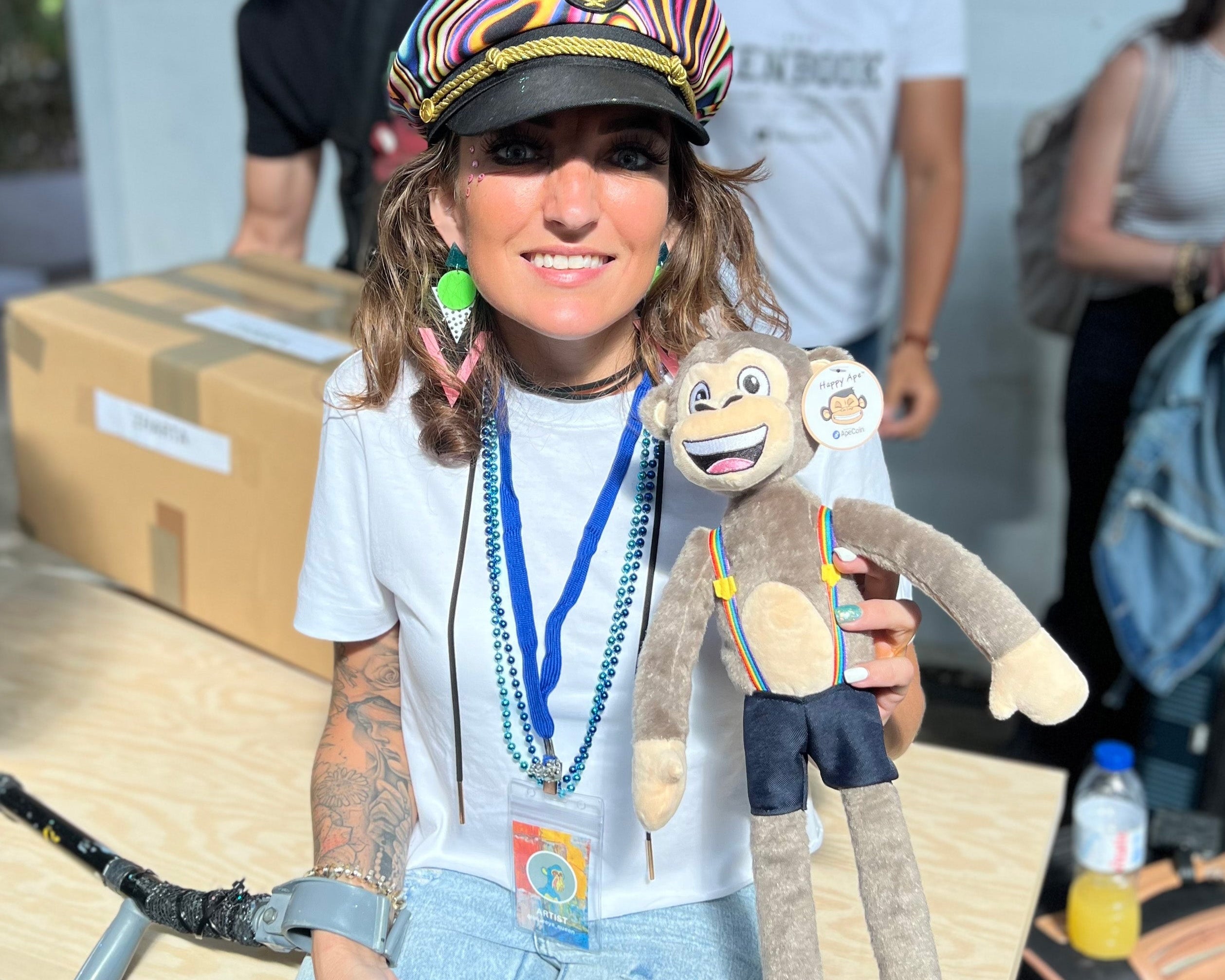 Happy Ape Plushie