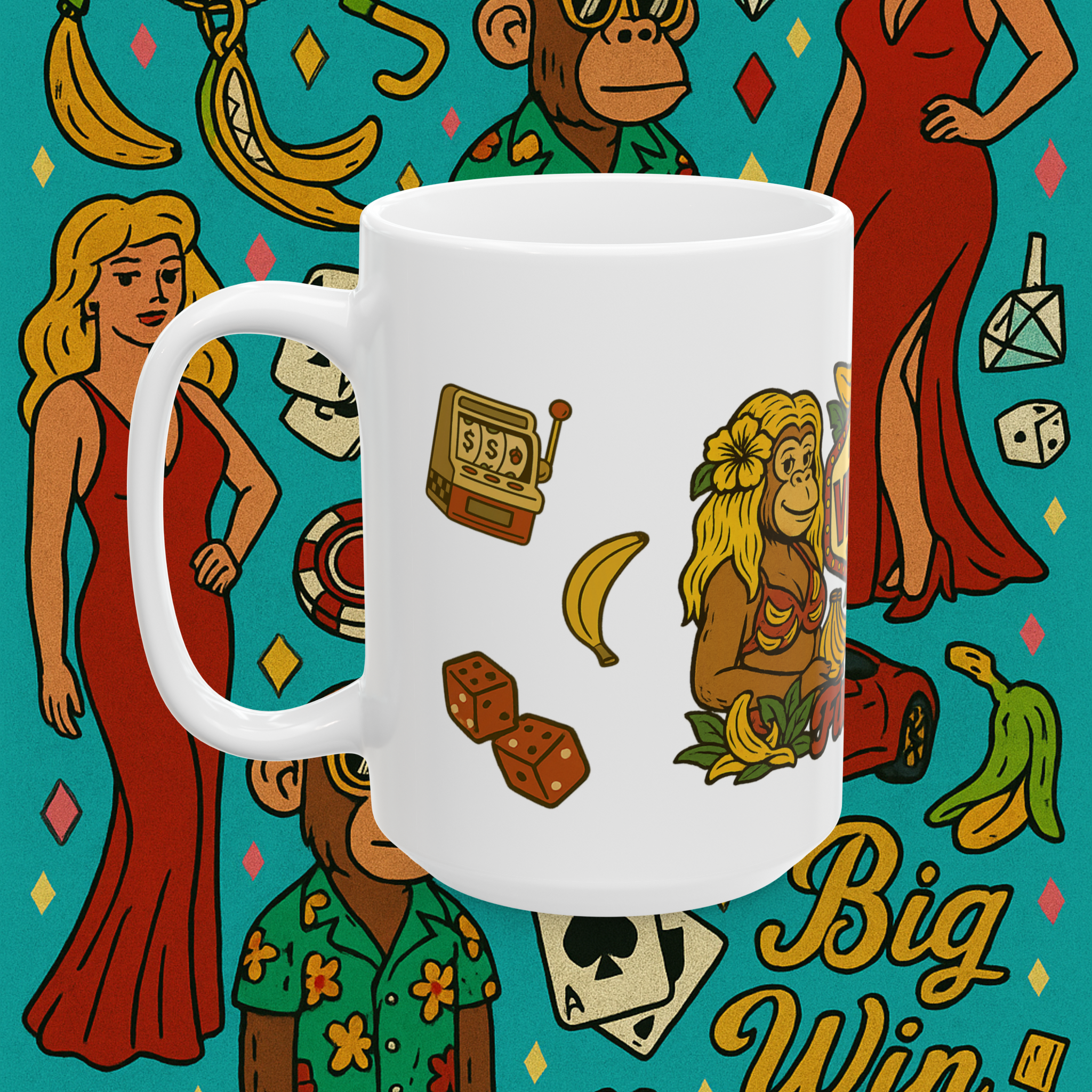 ๐ Banana Vegas Mug (11oz, 15oz)
