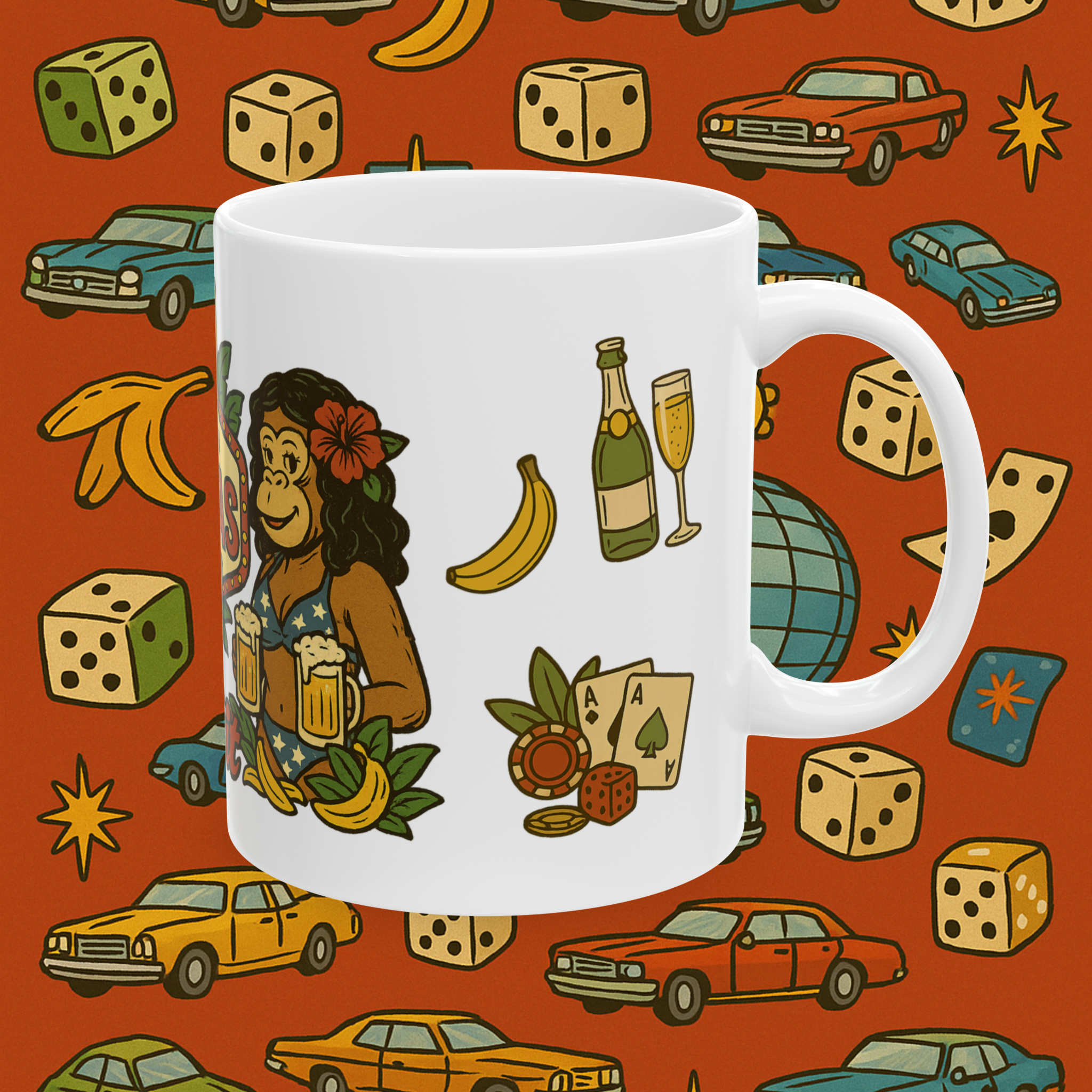 ๐ Banana Vegas Mug (11oz, 15oz)