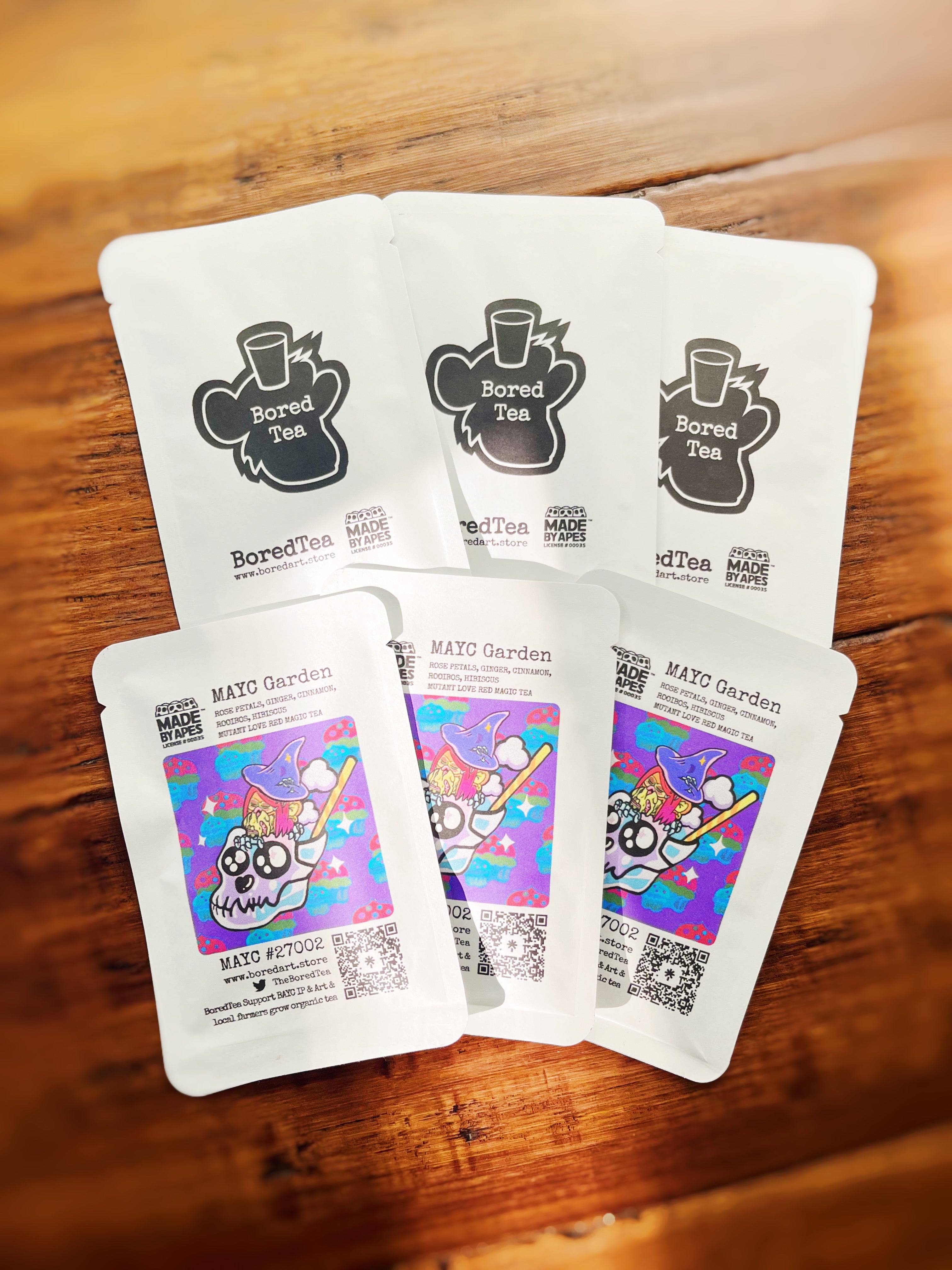 MAYC Garden BoredTea | 6 Single-Pack Bags
