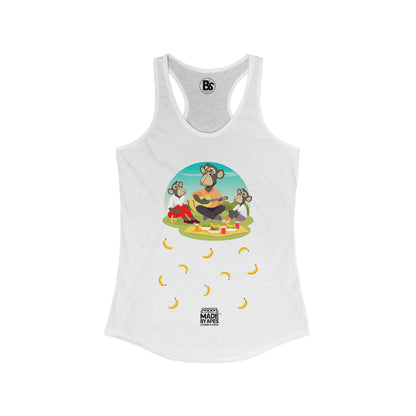 Mom's Racerback Tank - Bored "Drape Family" Banana Brunch
