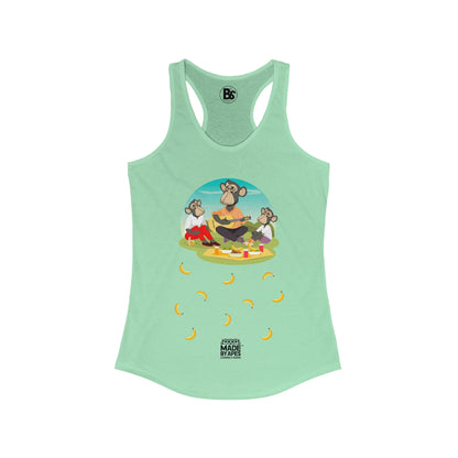 Mom's Racerback Tank - Bored "Drape Family" Banana Brunch