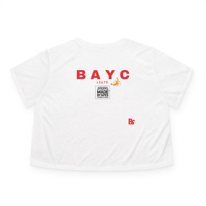 Cropped Tee / Family Time Bored Ape Picnic Women's Top
