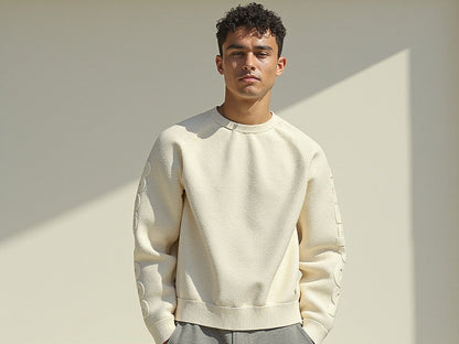 Vonga Men’s Raglan Pullover Crew